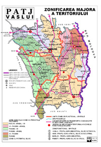 Zonificarea majora a teritoriului