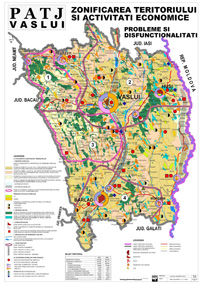 Zonificarea teritoriului si activitati economice